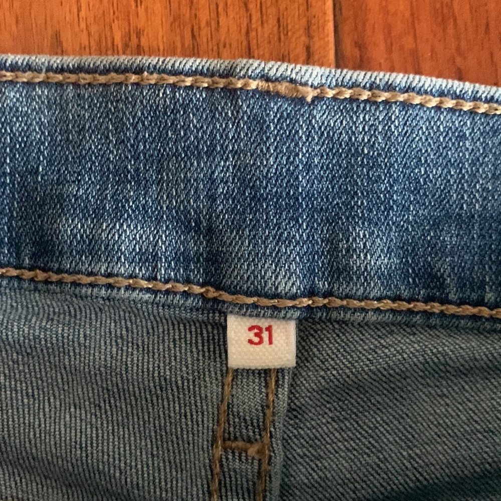Levi's Bermuda Shorts size 31 STRETCH Jorts Classic 5 pocket Denim - Picture 2 of 9